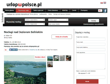 Tablet Screenshot of nadsolina.urlopwpolsce.pl